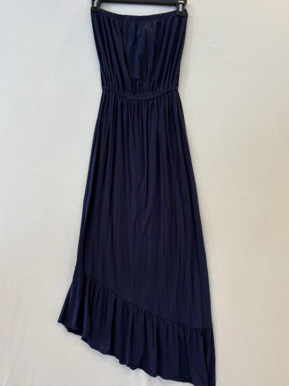 Lilly  Strapless Navy Maxi Dress - Classic Summer Style